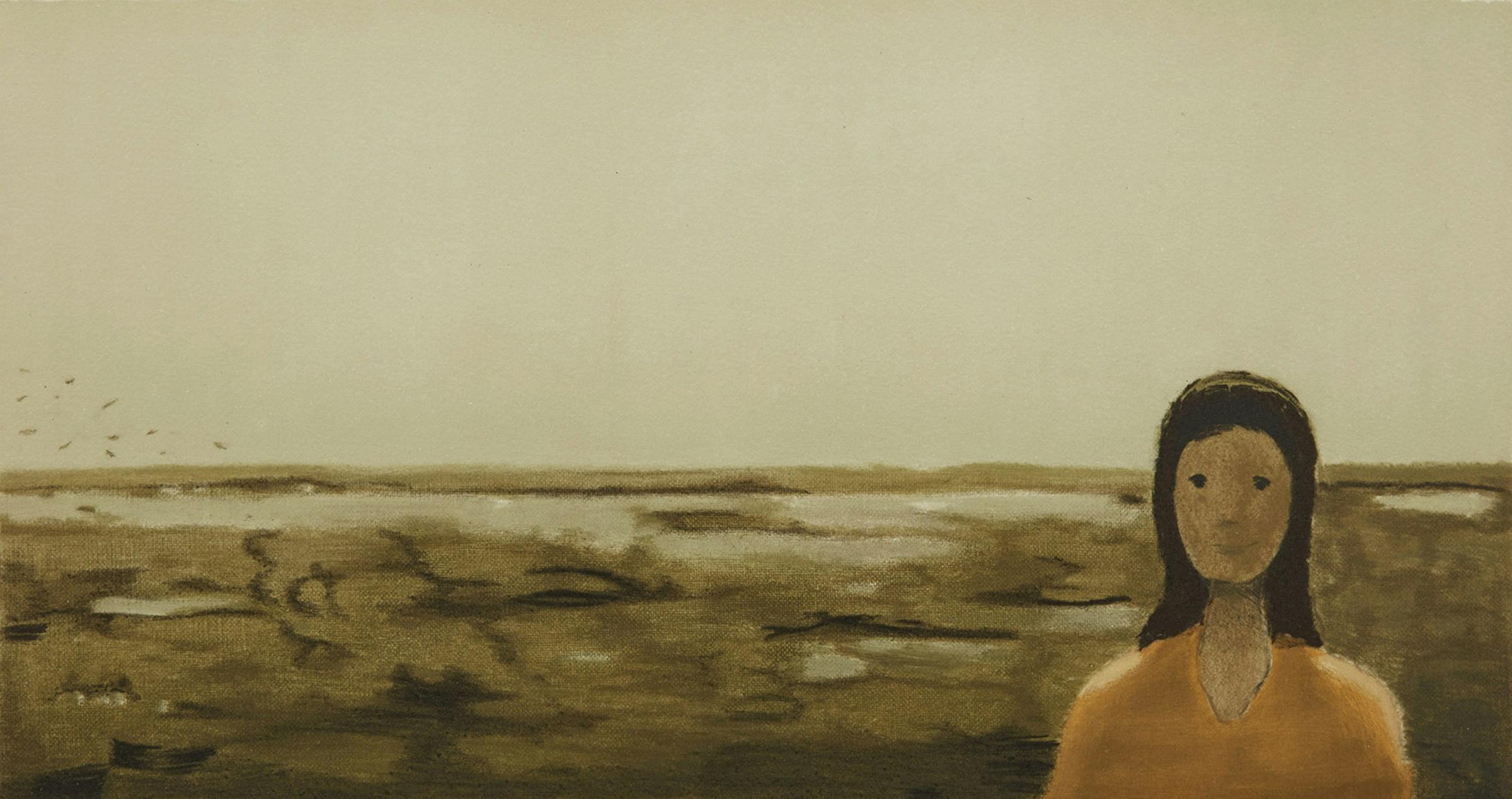 Jean Paul Lemieux (1904-1990) - Joséphine (1971); L'arrivée de Mademoiselle (1971)
