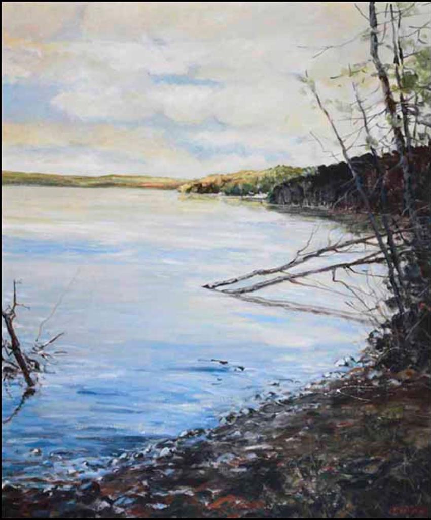 Hans Herold (1925-2011) - Sunset at Nesslin Lake, Saskatchewan (02551/2013-1417)