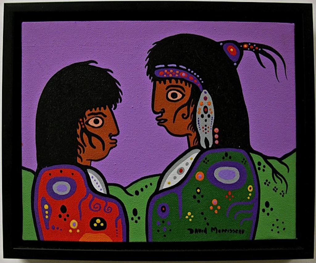 David Alfred Morrisseau (1961) - Mother Speaking To Son