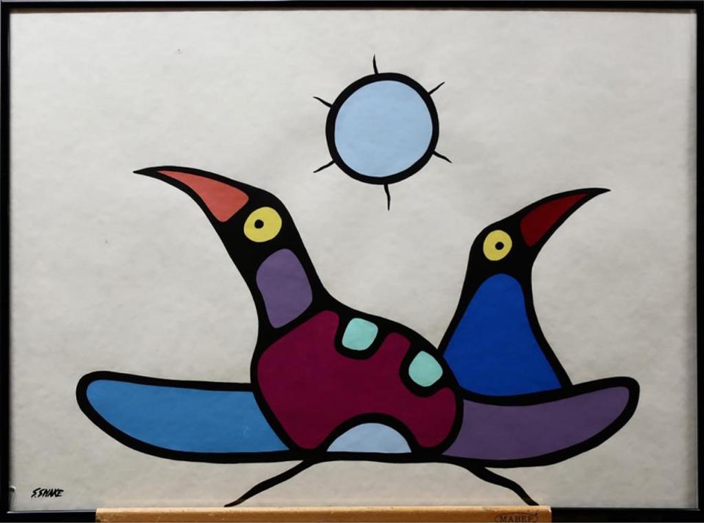 Stephen Snake (1967) - Untitled (Two Birds)