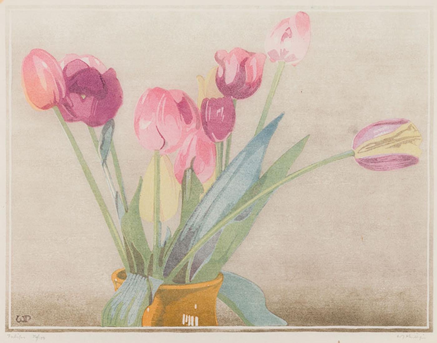 Walter Joseph (W.J.) Phillips (1884-1963) - Tulips