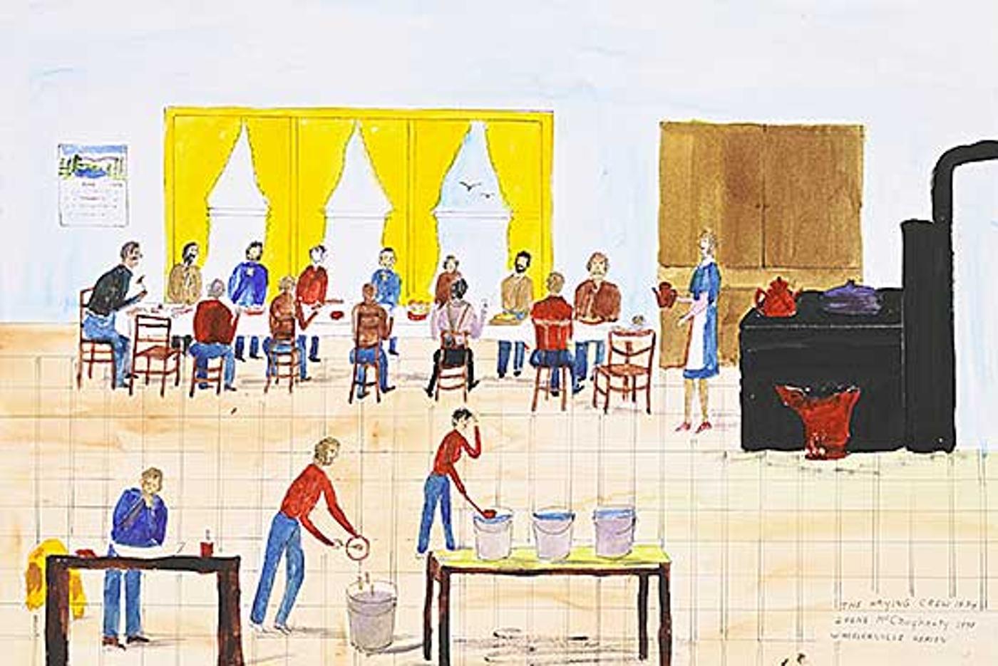 Irene E. McCaugherty (1914-1996) - The Haying Crew 1934 [Wheelerville Series]