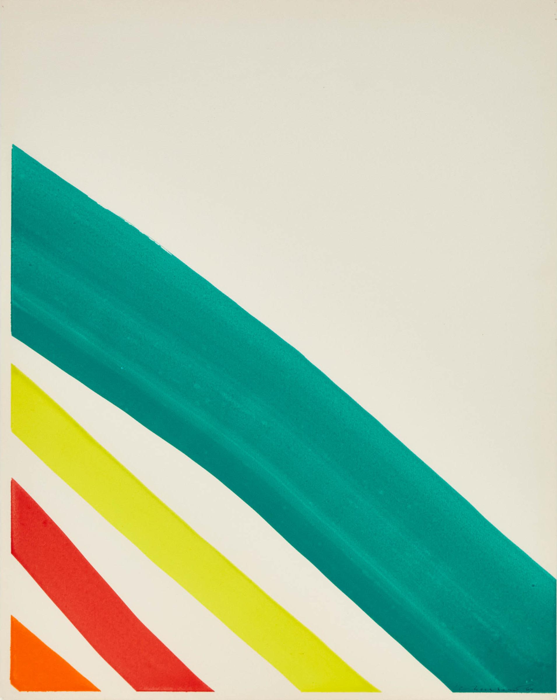 Kenneth Campbell Lochhead (1926-2006) - Summer Flush, 1967