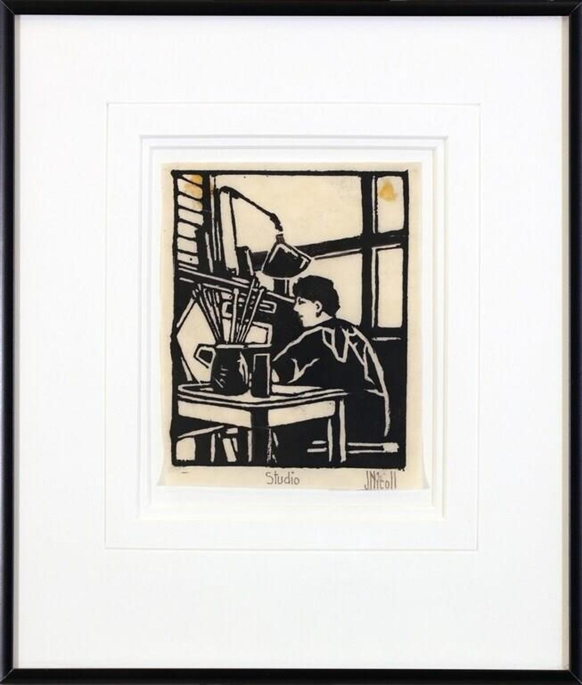 James McLaren (Jim) Nicoll (1892-1986) - Studio