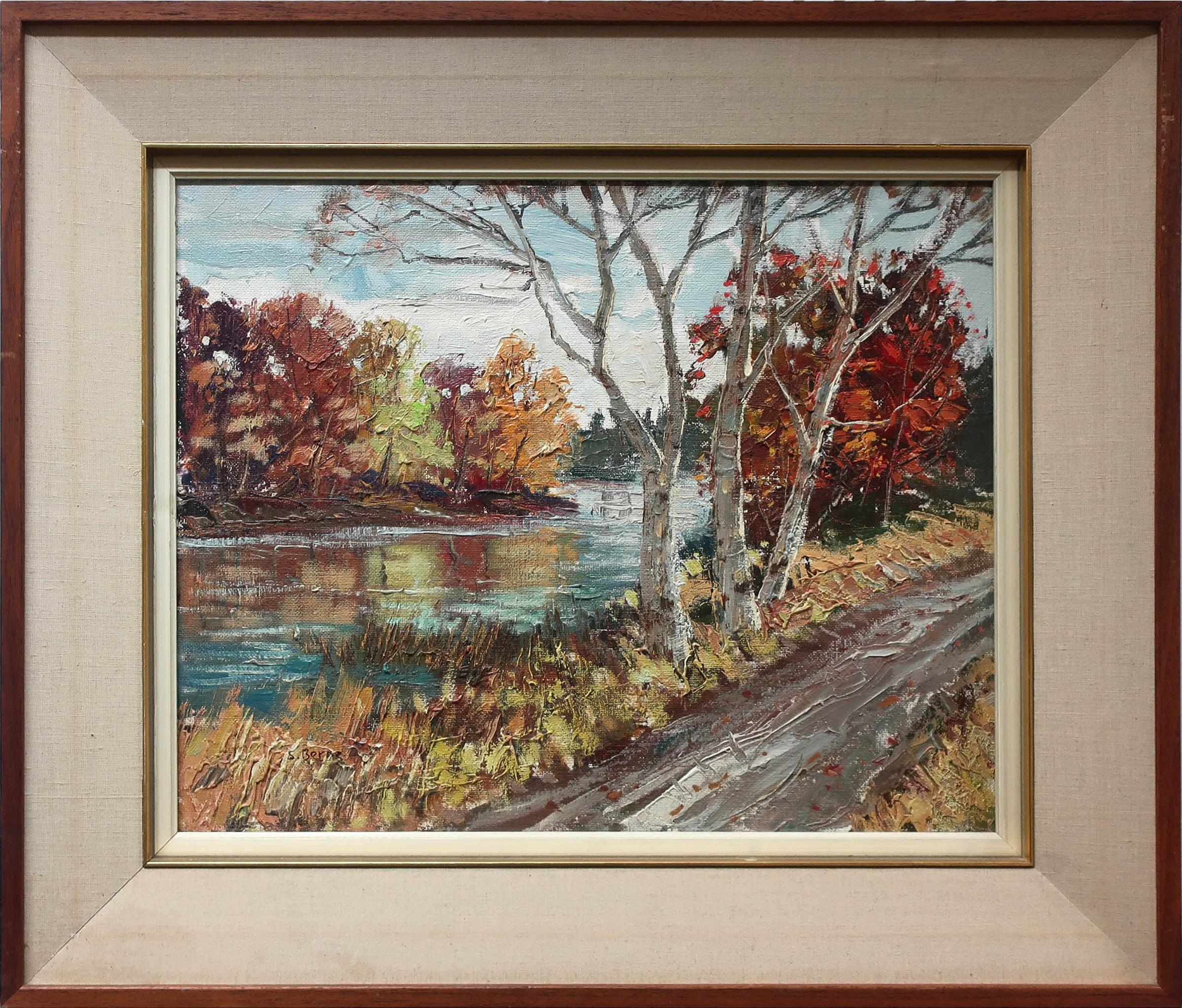 Sydney Martin Berne (1921-2013) - Untitled (Autumn River Study)