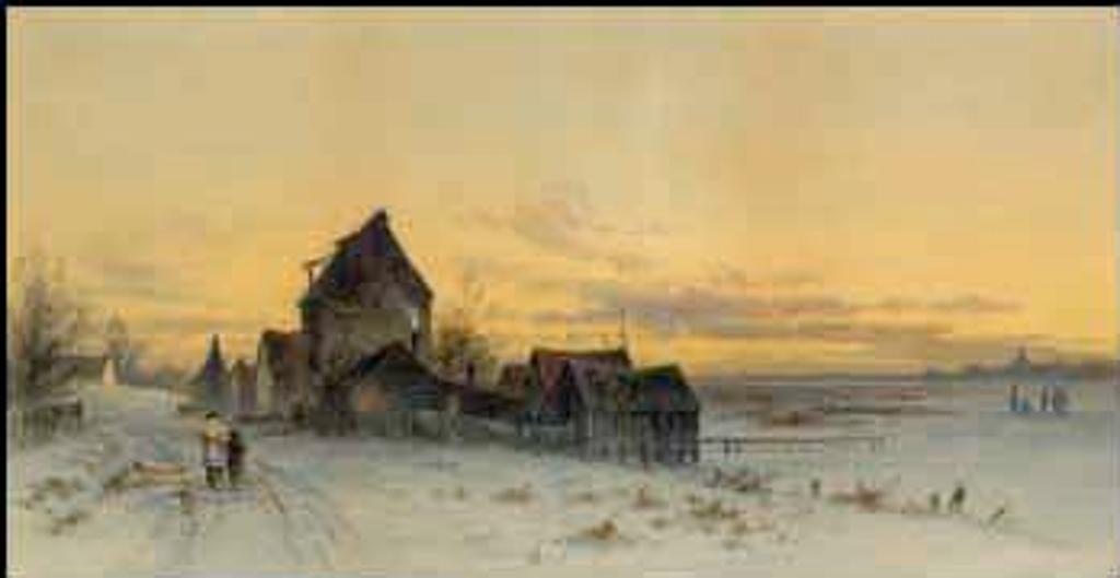 Frederick Arthur Verner (1836-1928) - Detroit River, Winter
