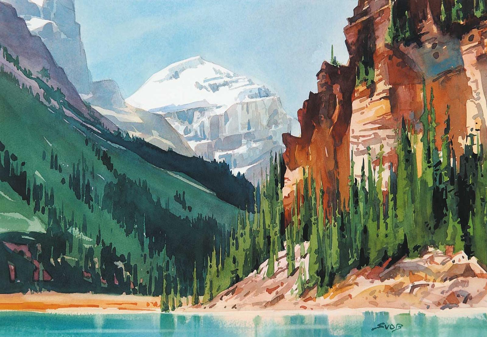 Mike [Charles] Svob (1945) - Lake Louise, West End