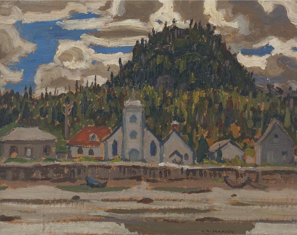 Alexander Young (A. Y.) Jackson (1882-1974) - Spukshu Or Port Essington - A Mission Village At The Mouth Of The Skeena River