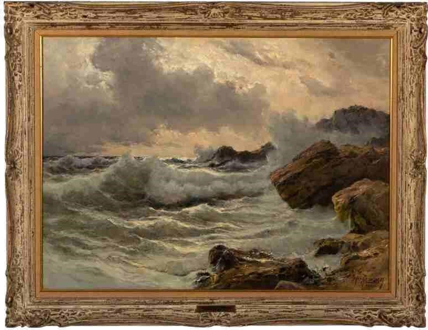 Cavalier Michele Federico (1884-1966) - Song of the Sea, Capri