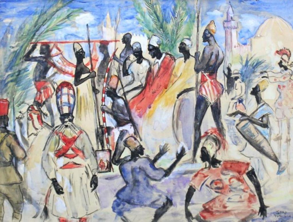 John Delisle Parker (1884-1962) - Sfay, Tunisia