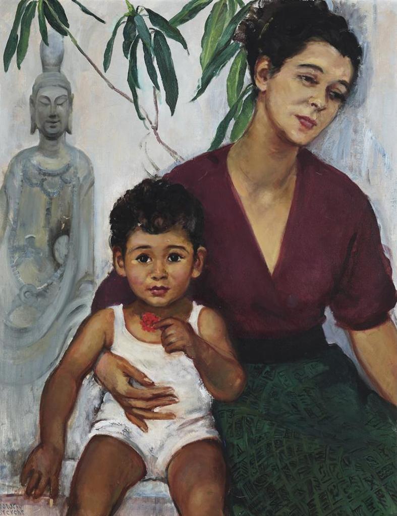 Dorothy Austin Stevens (1888-1966) - Mother And Child
