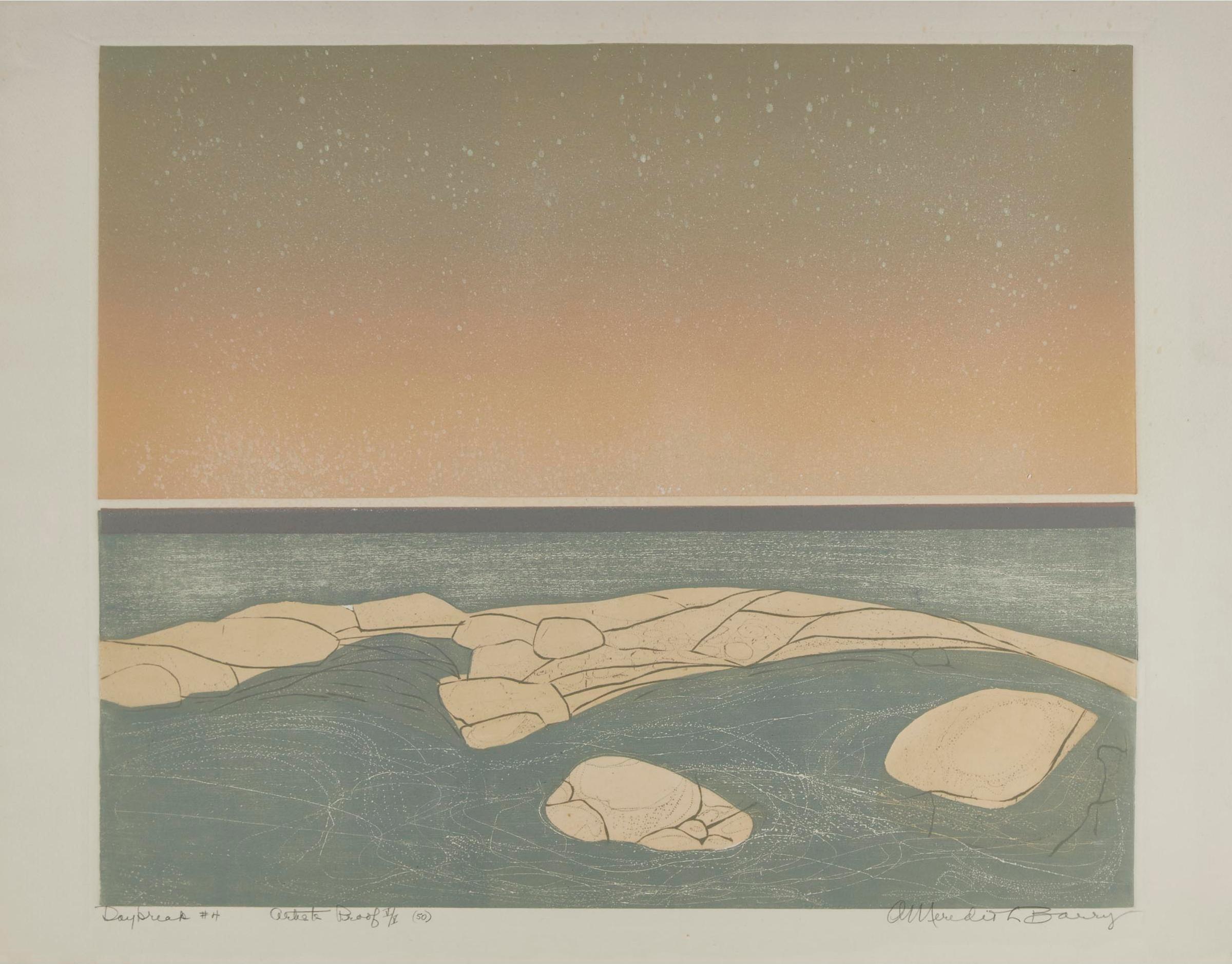 Anne Meredith Barry (1932-2003) - Daybreak #4