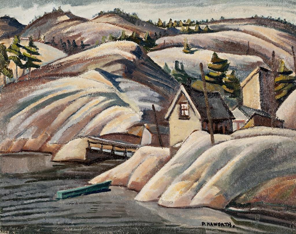 Bobs (Zema Barbara) Cogill Haworth (1900-1988) - Oxtongue River