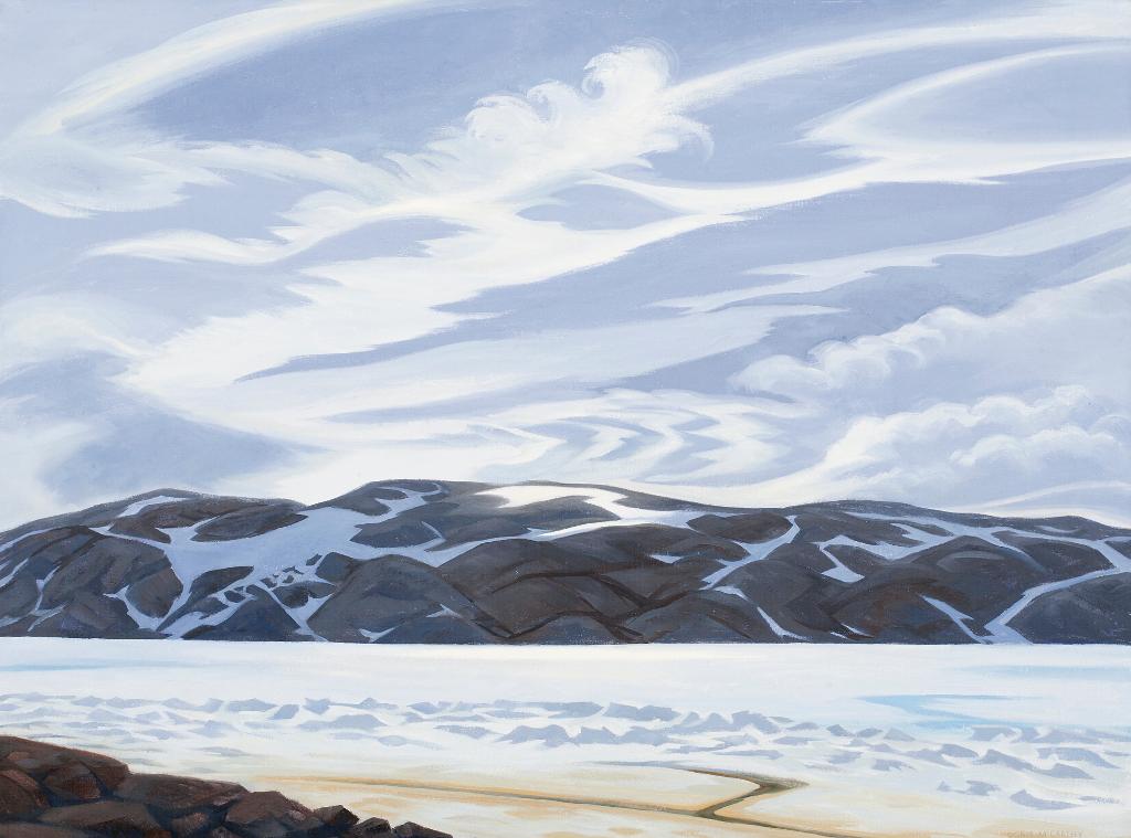 Doris Jean McCarthy (1910-2010) - Arctic Sky, Lake Harbour