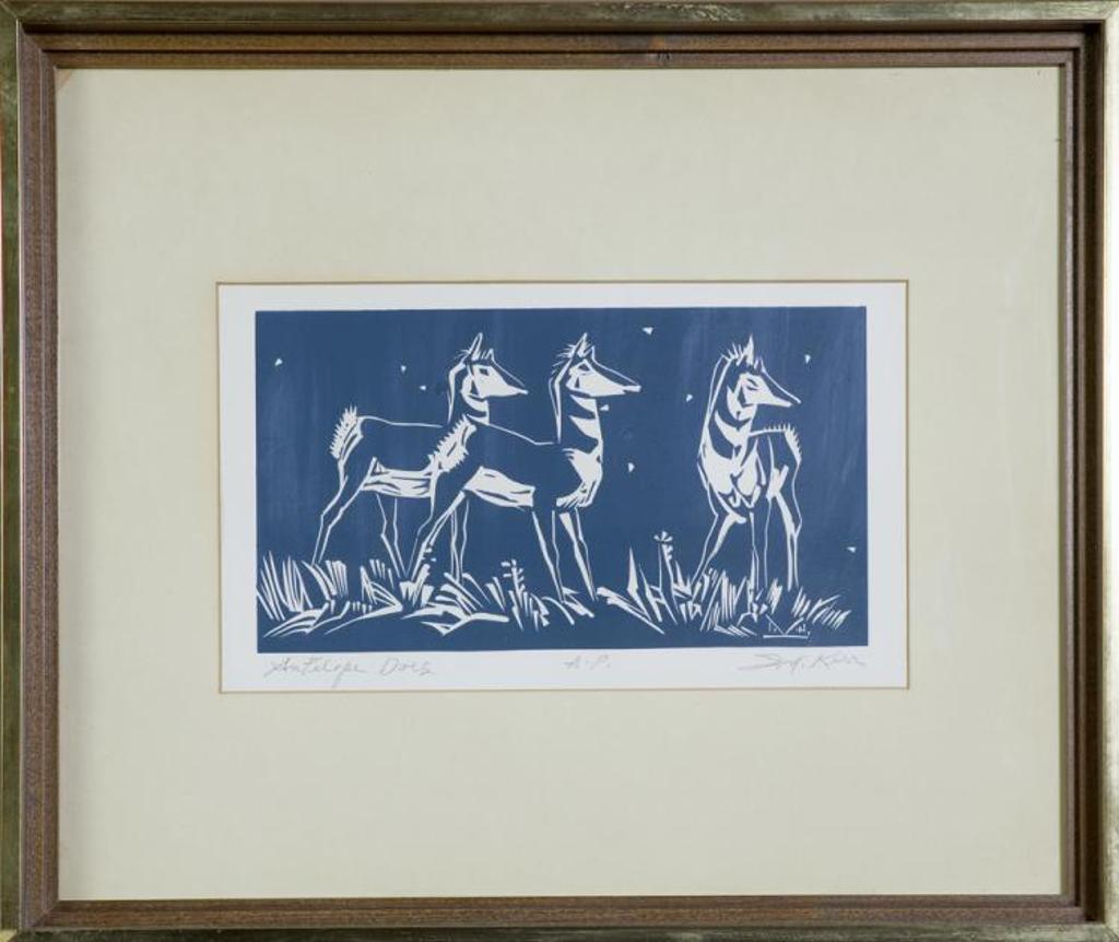 Illingworth Holey (Buck) Kerr (1905-1989) - Antelope Does