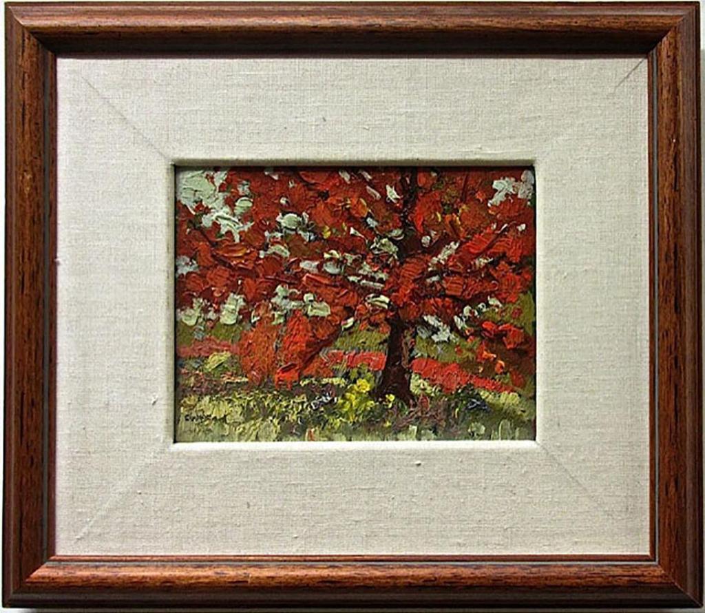 Joseph Ernest Sampson (1887-1946) - Untitled (Autumn Tree)
