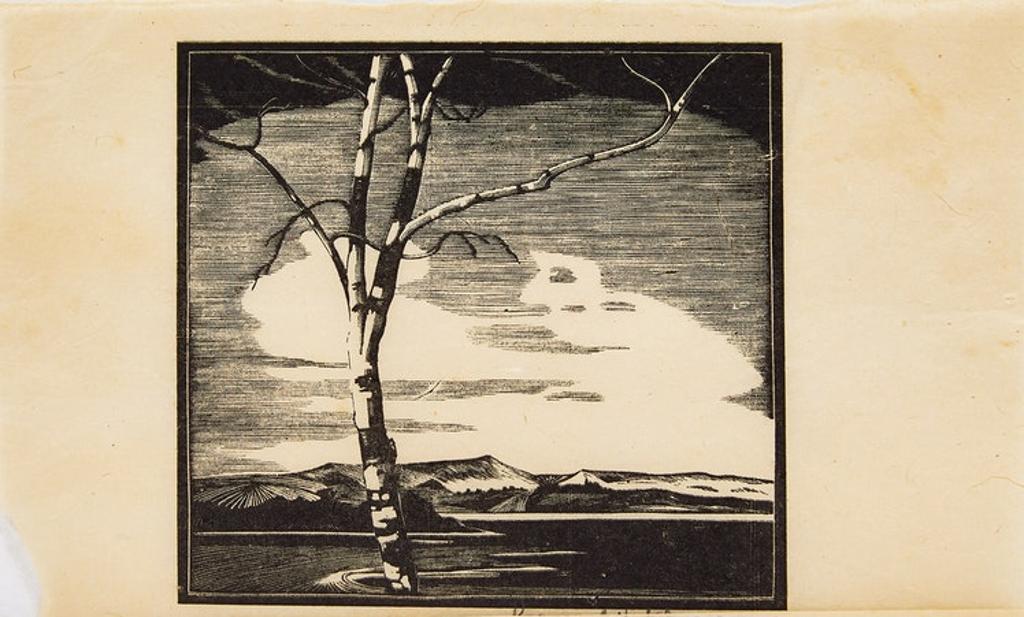 Leonard Hutchinson (1896-1980) - Tree in the Landscape
