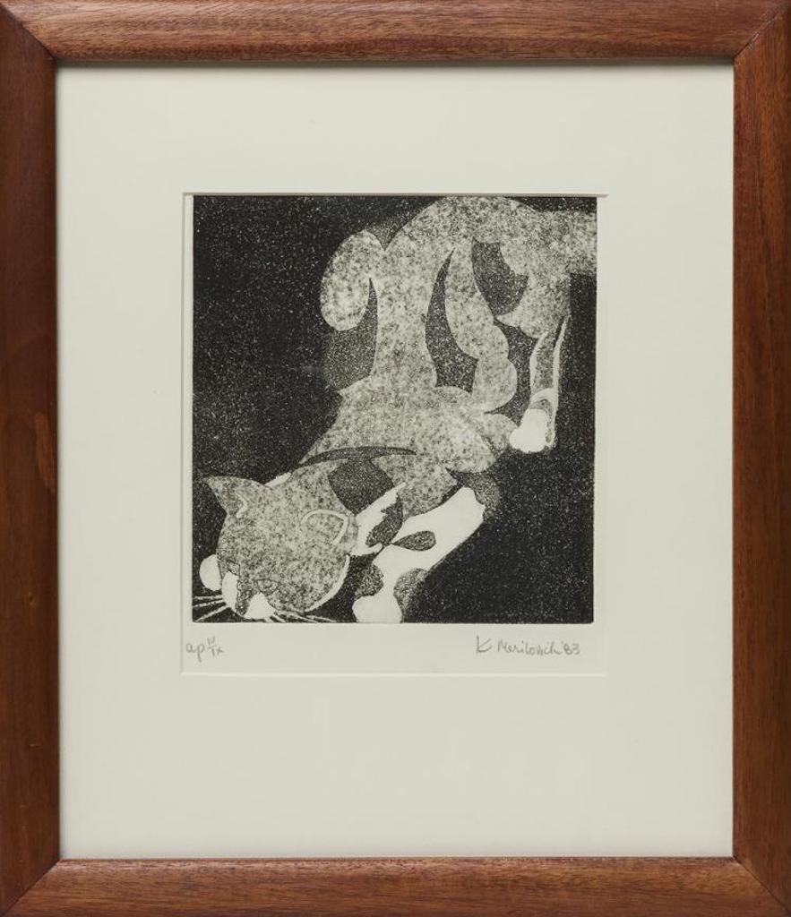 A. Merilovich - Untitled - Crouching Cat
