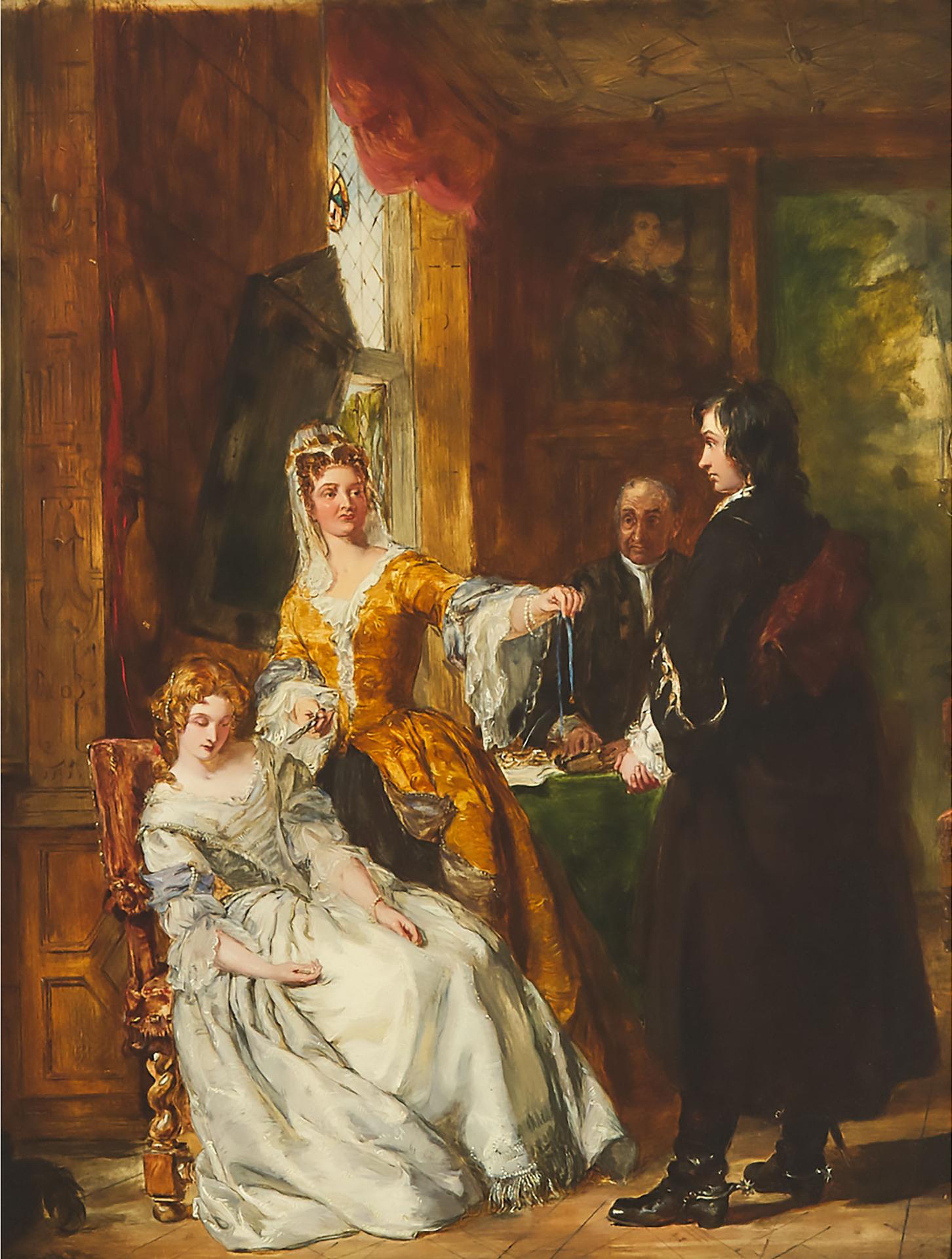 William Powell Frith - The Love Token