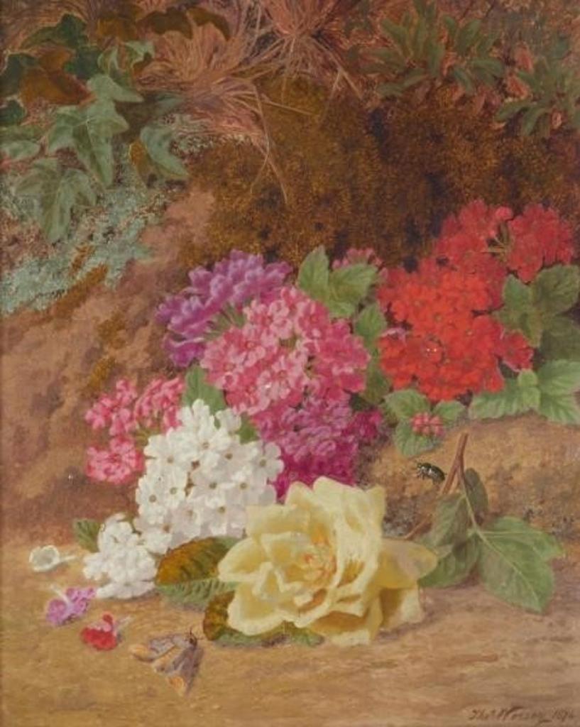 Thomas Worsey (1829-1875) - Still Life with Flowers