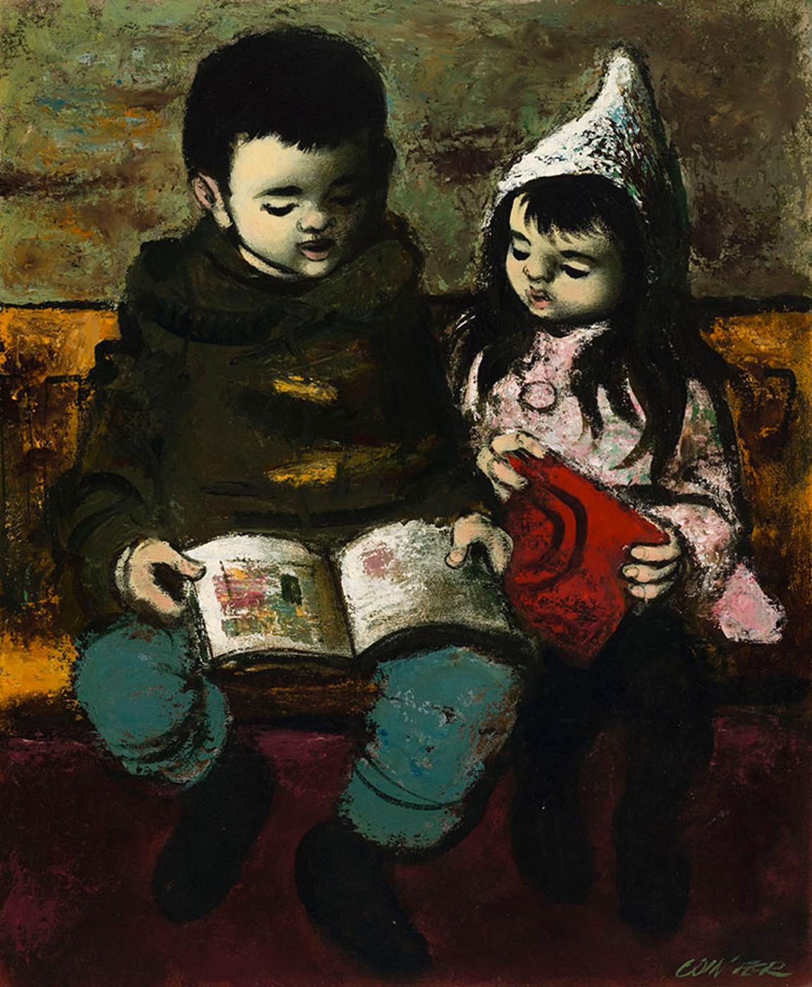 William Arthur Winter (1909-1996) - In The Library
