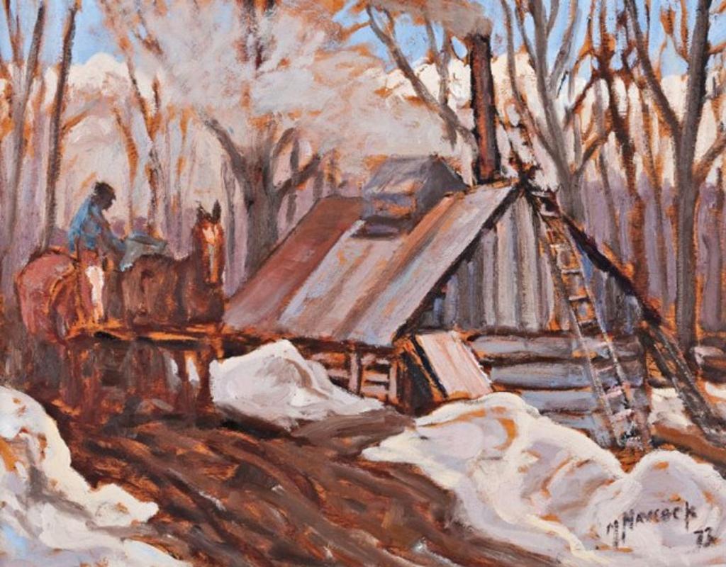 Maurice Hall Haycock (1900-1988) - Mackay's Sugar Bush, Lanark