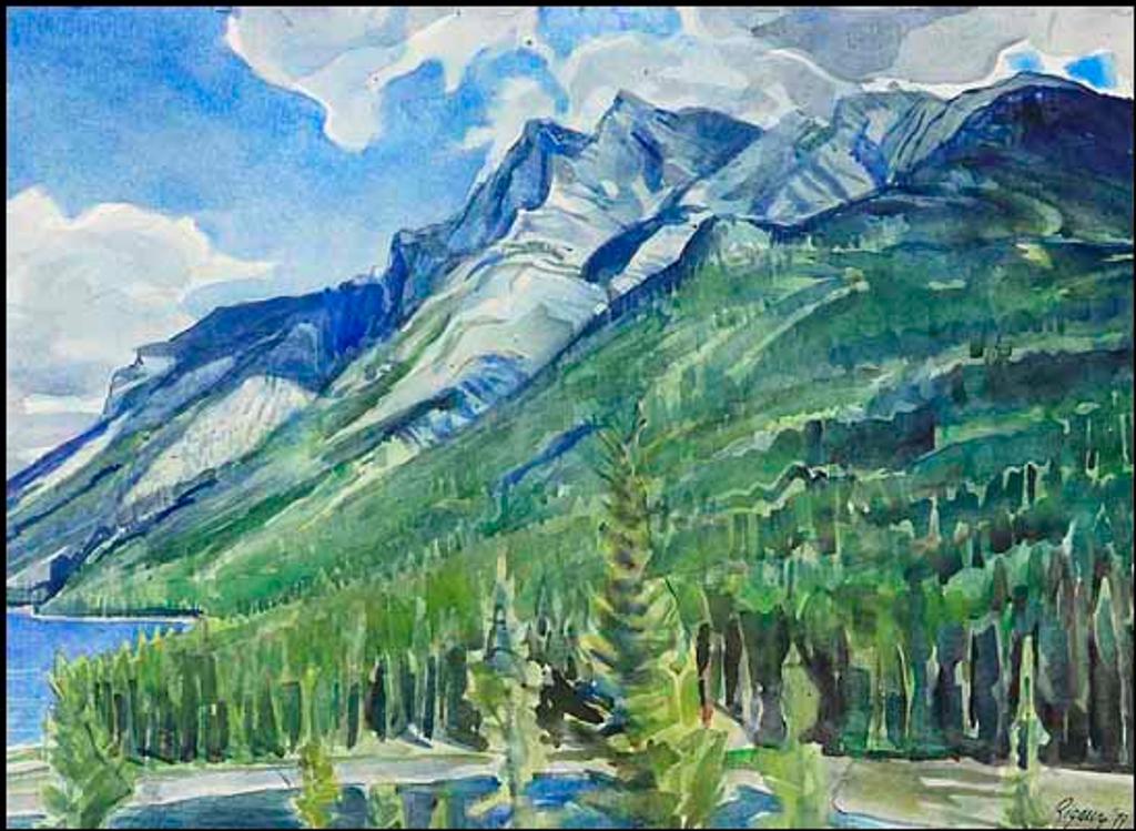 Jack Rigaux (1951) - Mountain Lake (00974/2013-1854)