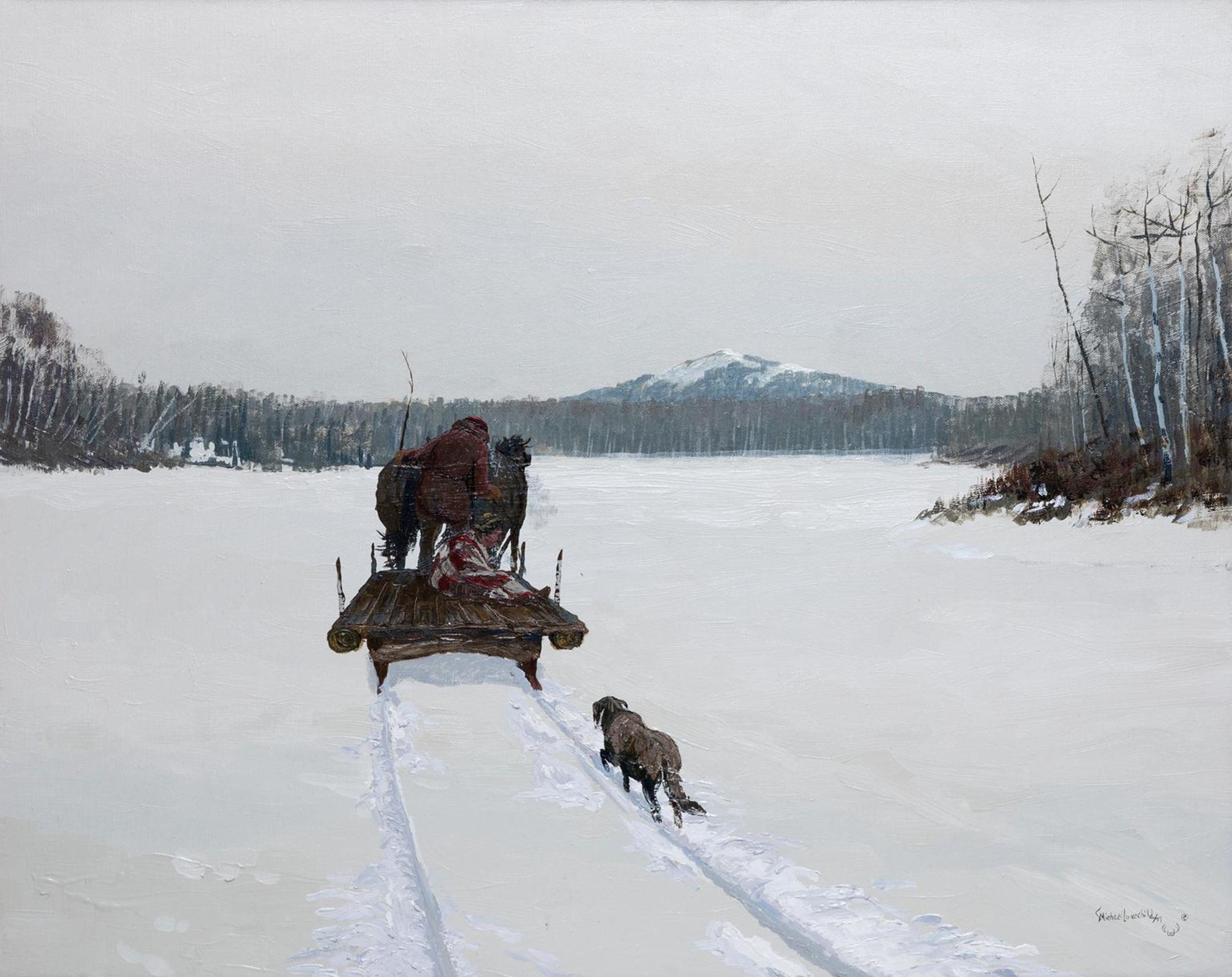 Michael Lonechild (1955) - Cannington Lake and Heart Mountain