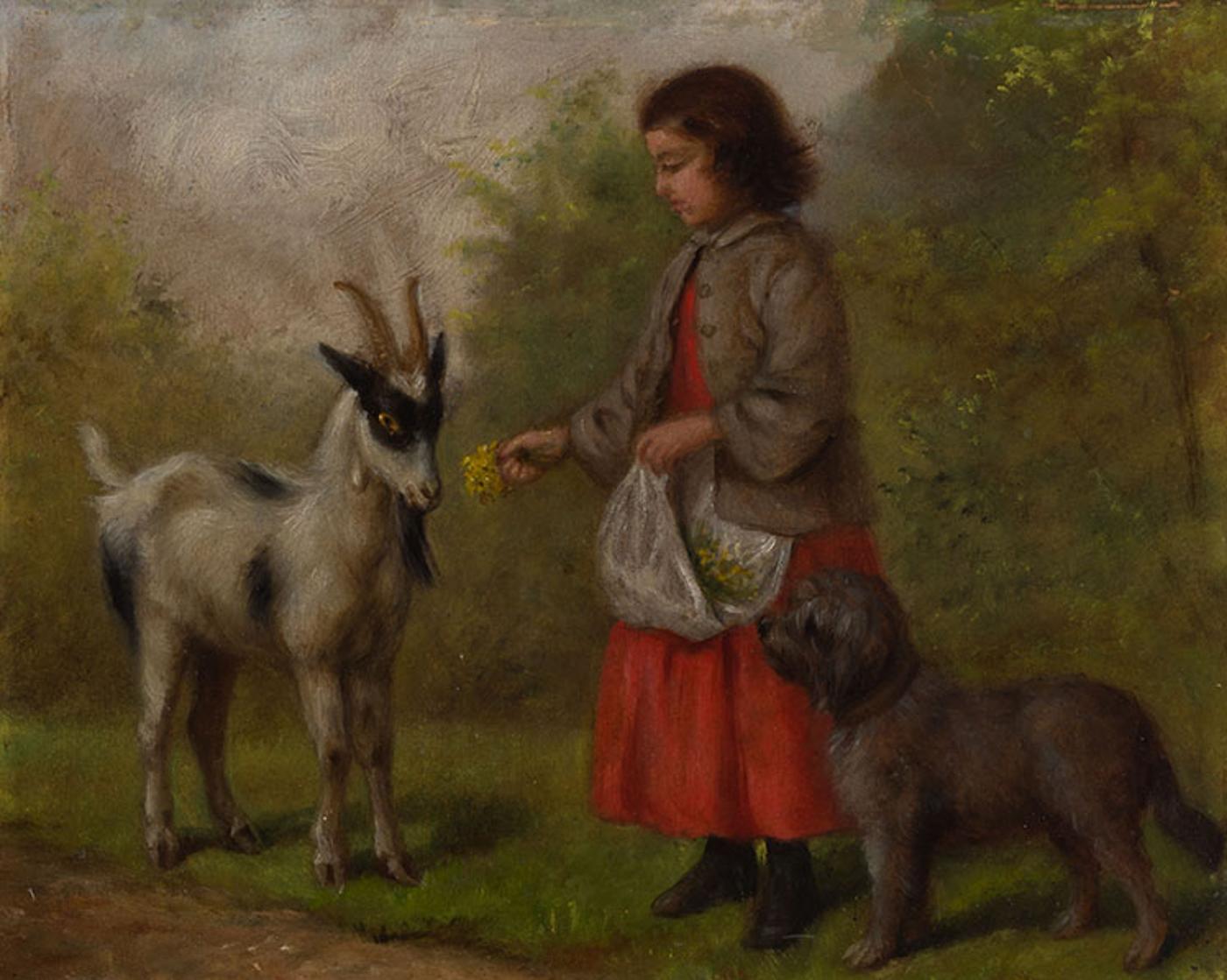 Charlotte Mount Brock (Morrell) Schreiber (1834-1922) - Lunch Time