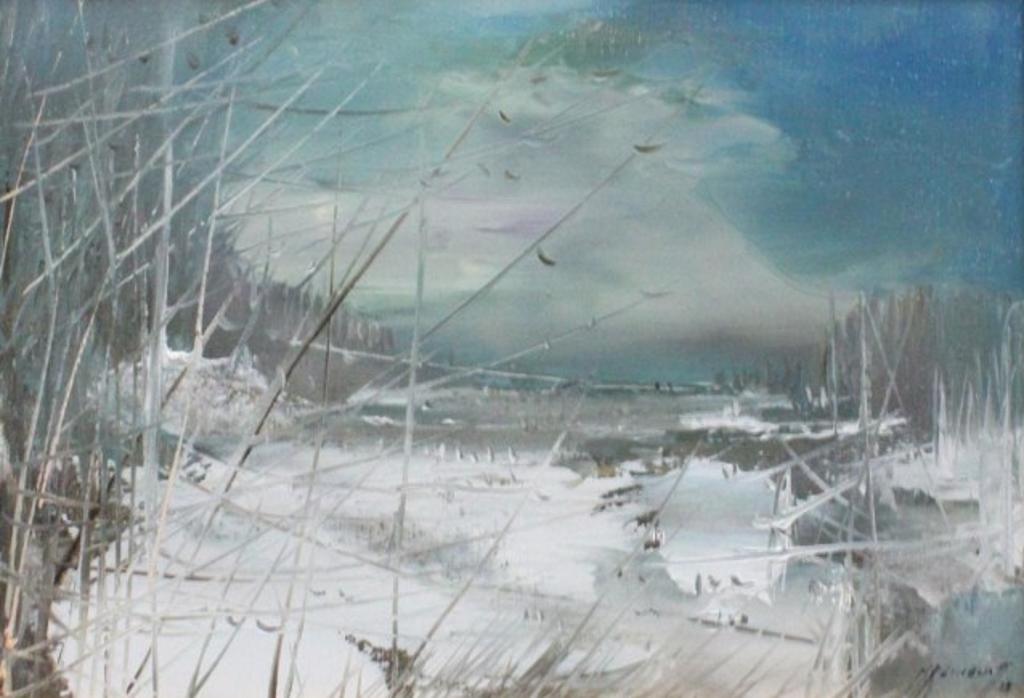Moses (Moe) Martin Reinblatt (1917-1979) - Winter Landscape