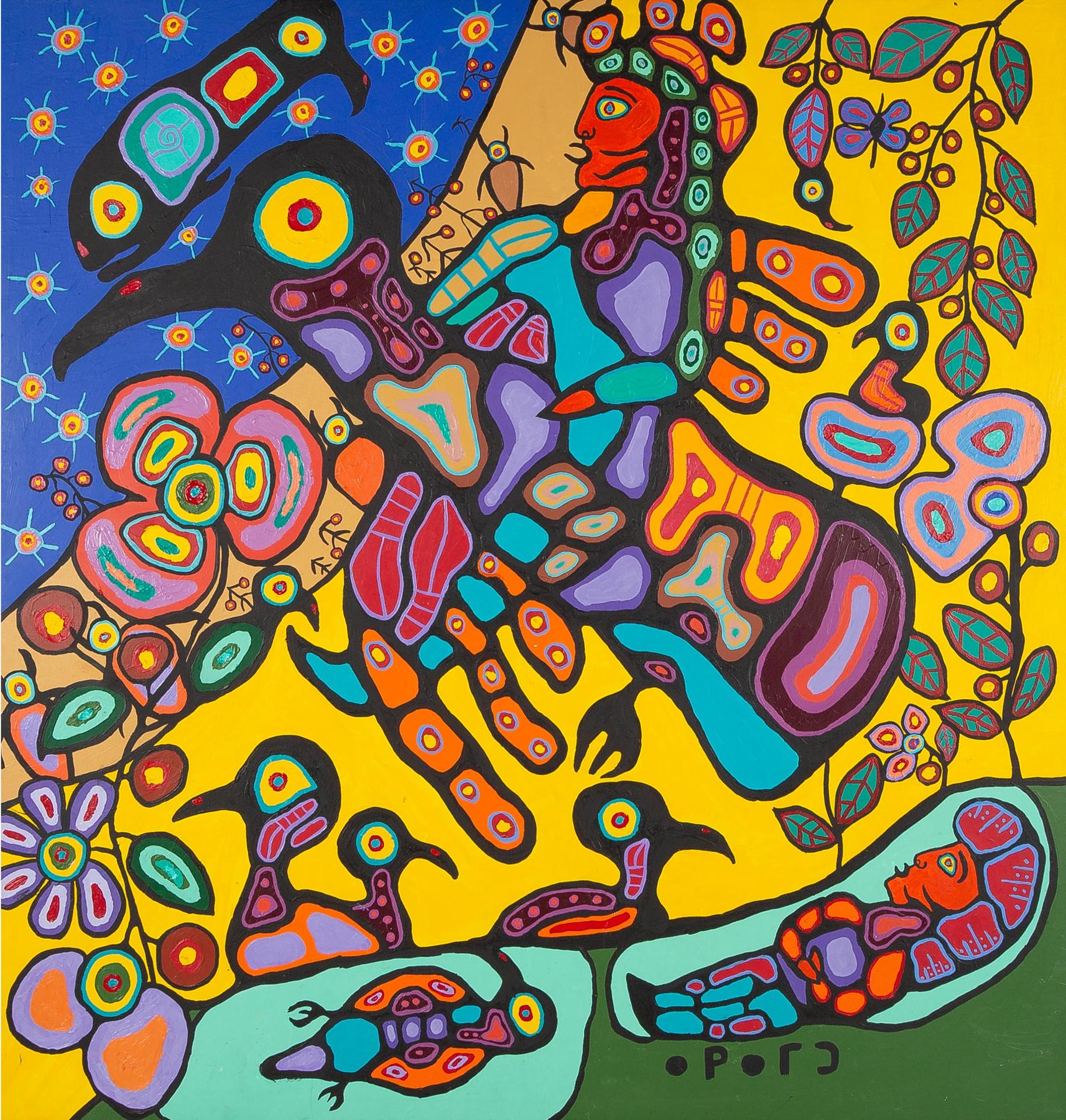 Christian Morrisseau (1969) - Flight Of The Red Thunderbird Into The Astral Plain