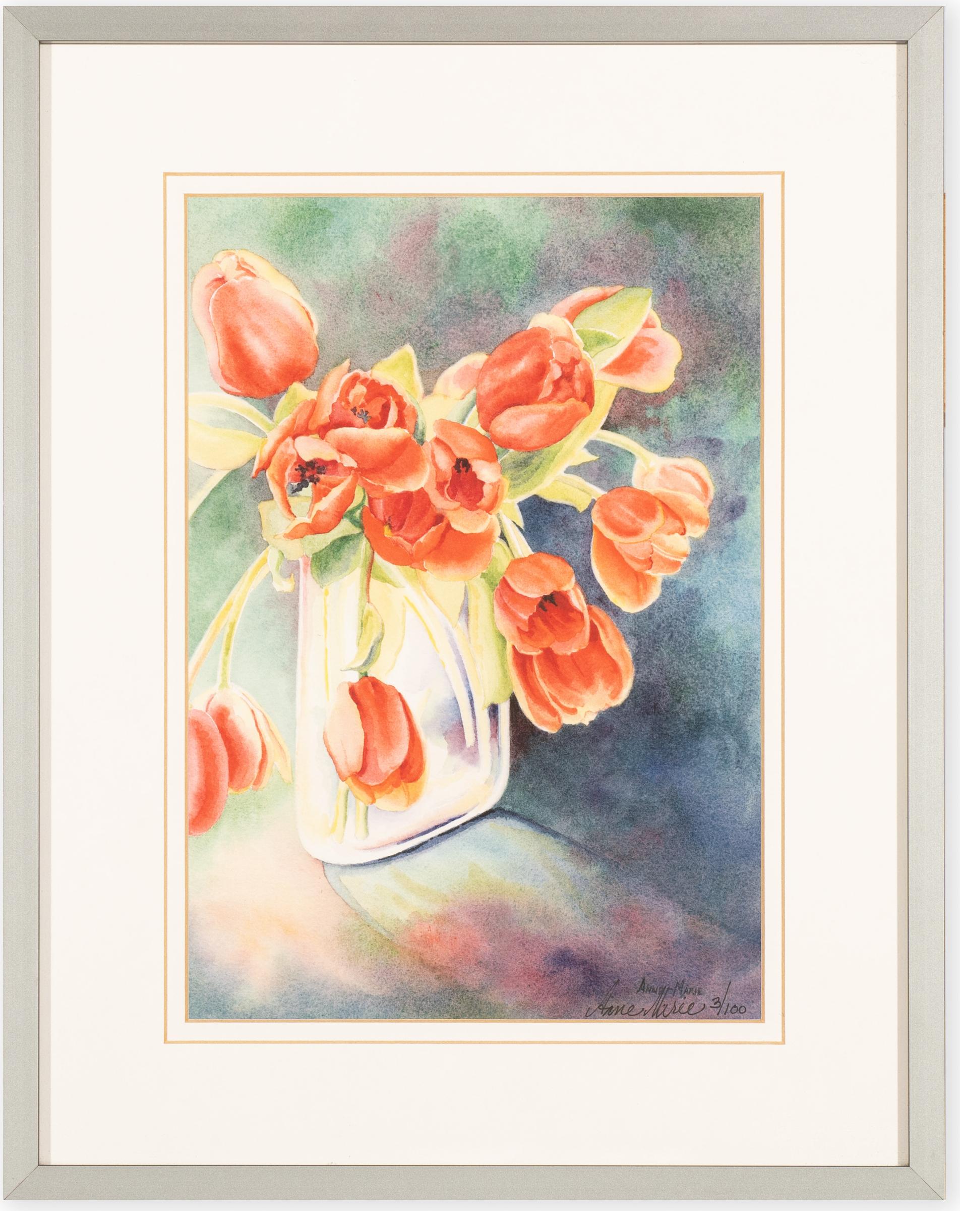 Anne Marie Krason - Vase of Tulips