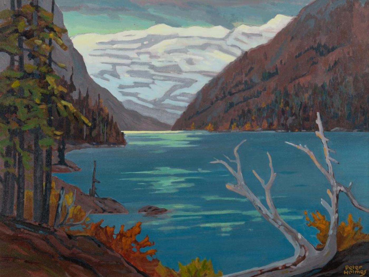 Peter Holmes (1943-2021) - Lake Louise - Secluded Viewpoint