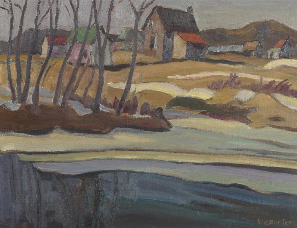 Ralph Wallace Burton (1905-1983) - Spring, La Peche Creek, Masham, Que