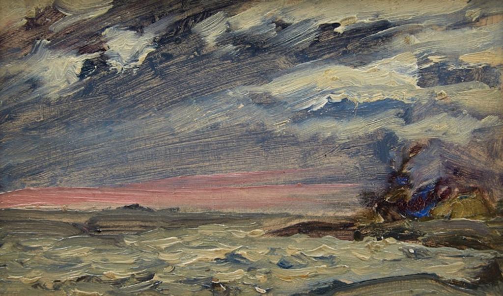 James Edward Hervey (J.E.H.) MacDonald (1873-1932) - Stormy Weather, Georgian Bay