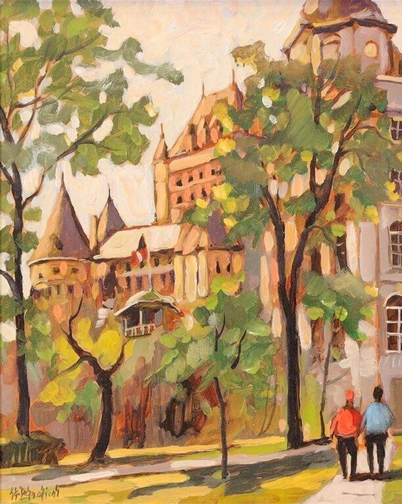 Jean-Guy Desrosiers (1934) - Le Chateau (Vieux Quebec)