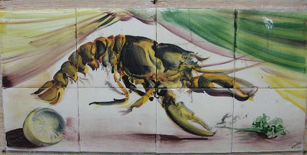Pietro Annigoni (1910-1988) - Lobster; The Attack; Garden Scene; The Last Supper