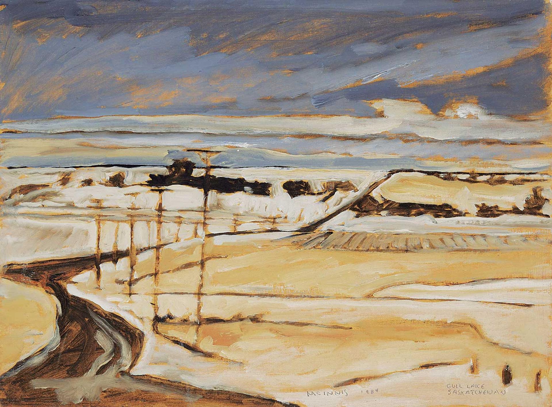 Robert Francis Michael McInnis (1942) - View from Gull Lake, Sask.