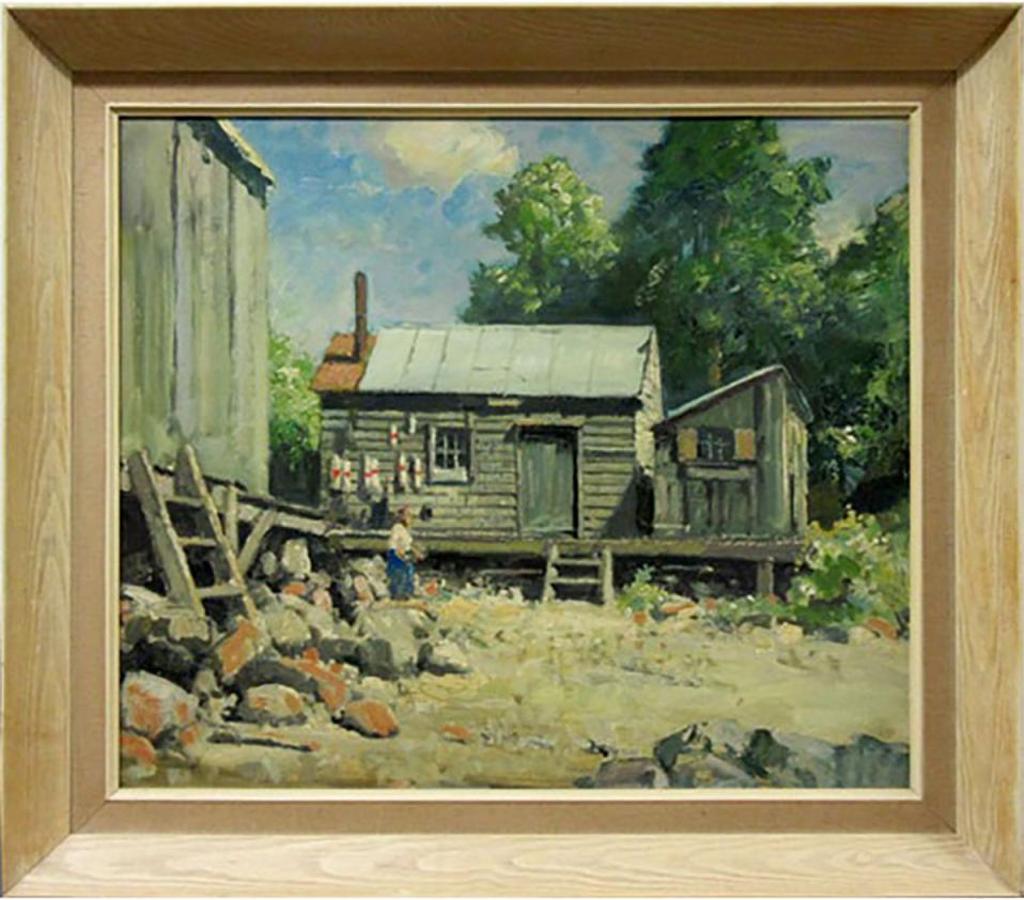 Richard Jack (1866-1952) - Fisherman's Hut, Rockport