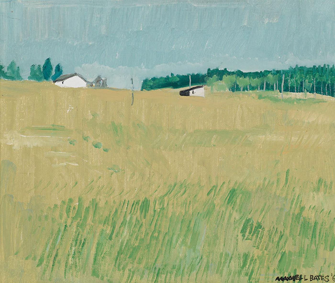 Maxwell Bennett Bates (1906-1980) - Prairie Landscape