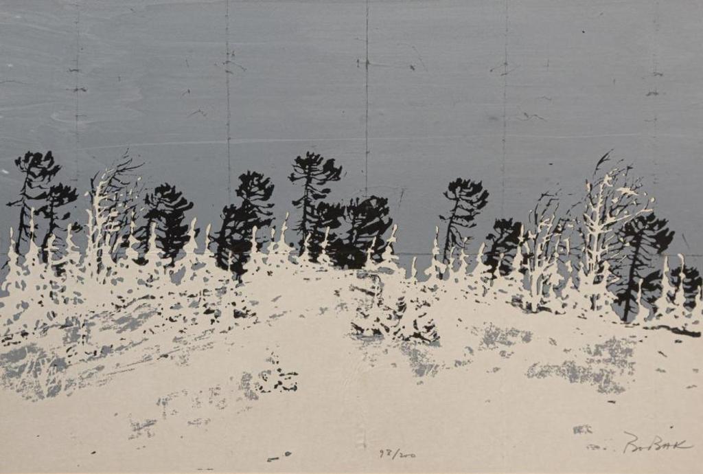 Bruno Joseph Bobak (1923-2012) - Forest