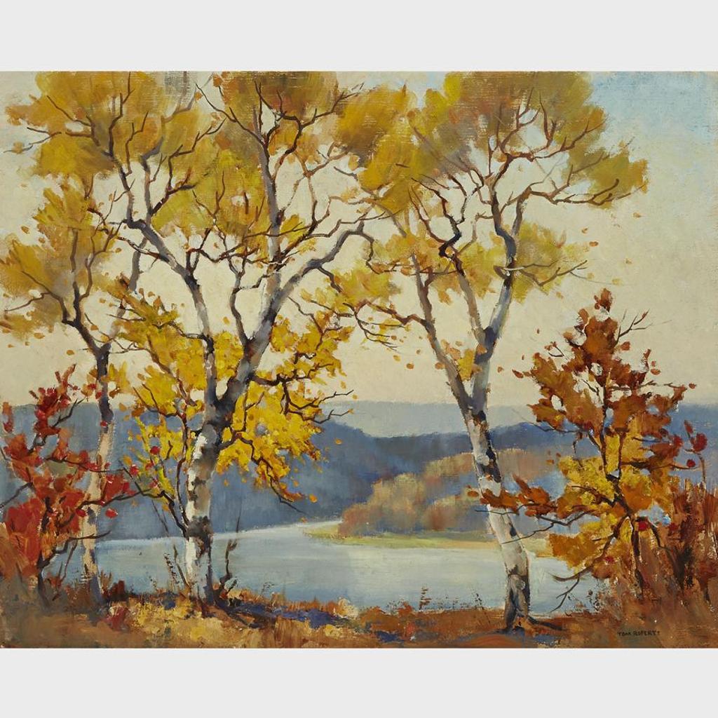 Thomas Keith (Tom) Roberts (1909-1998) - Golden Birch Trees