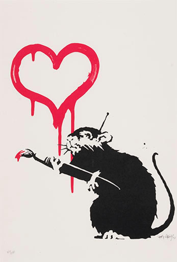 Banksy (1974) - Love Rat