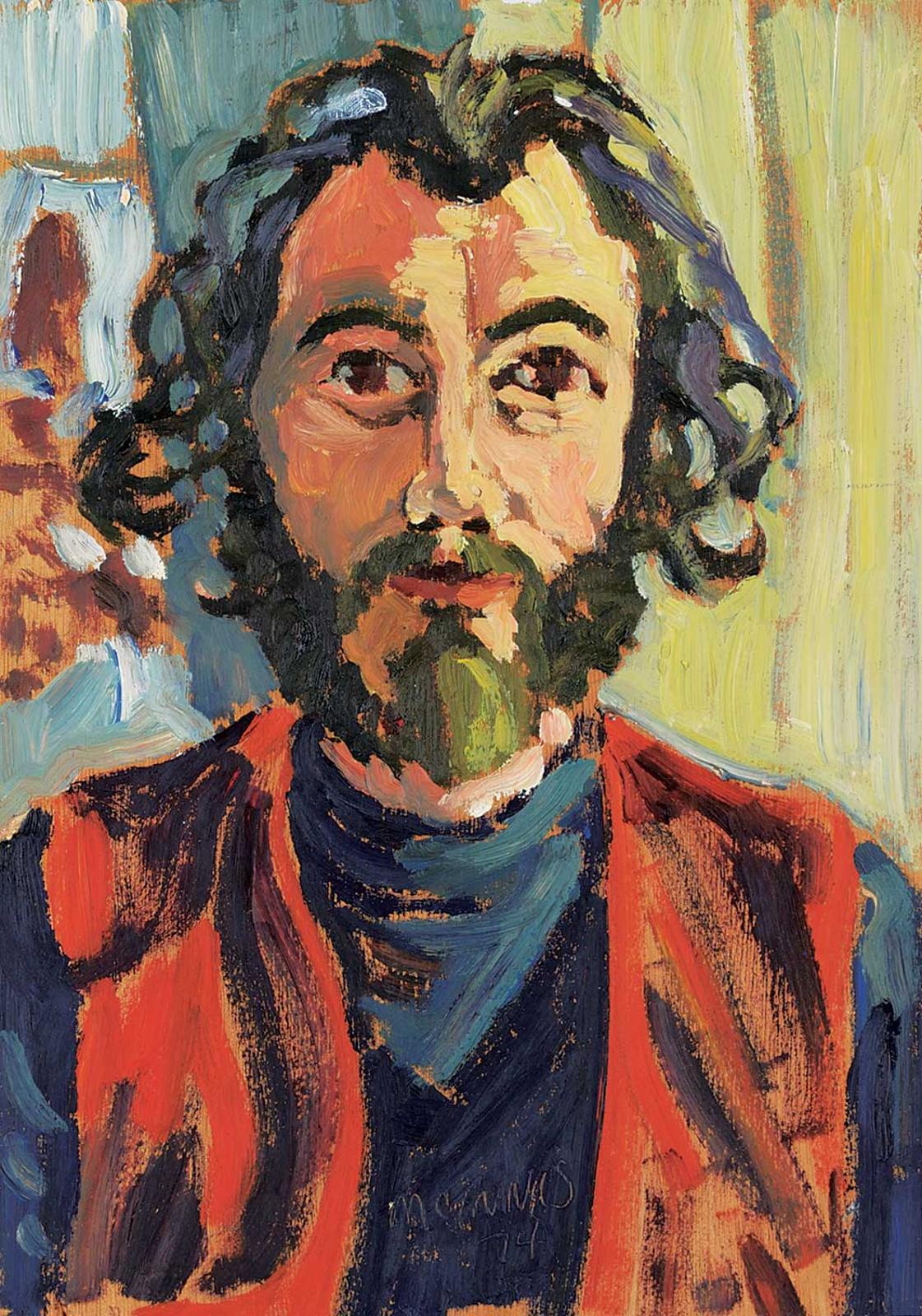 Robert F.M. McInnis (1942) - [Self Portrait] Dec. 74 390 Brunswick