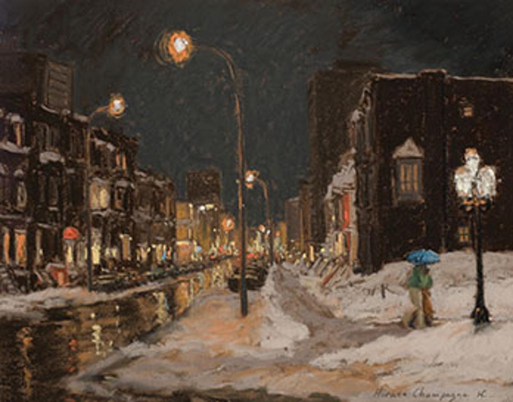 Horace Champagne (1937) - Night Lights on Crescent Street
