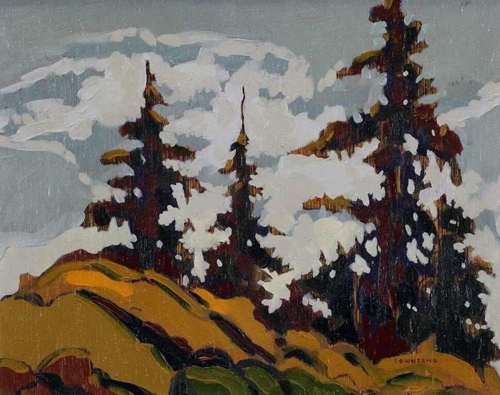 Harold William (Bill) Townsend (1940) - High Above Deeks Creek, Near Squamish, B.C.; 1980