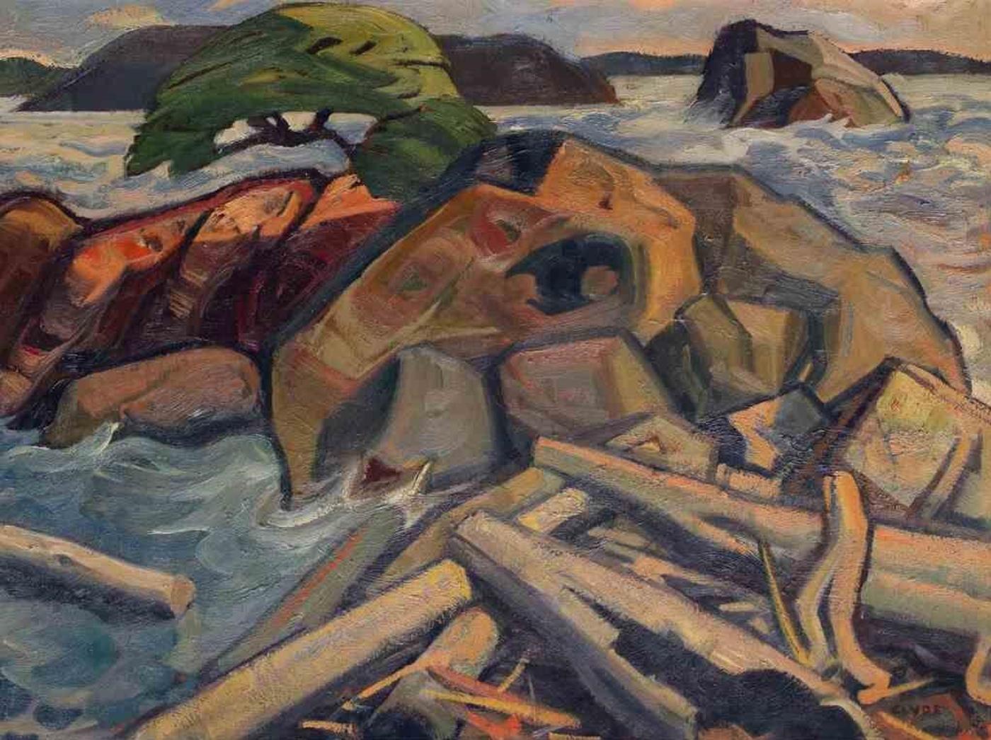 Henry George Glyde (1906-1998) - Off Pender, B.C