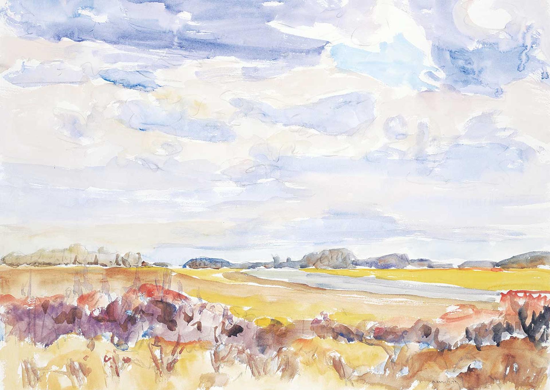 Dorothy Elsie Knowles (1927-2001) - Cloudy Sky in April
