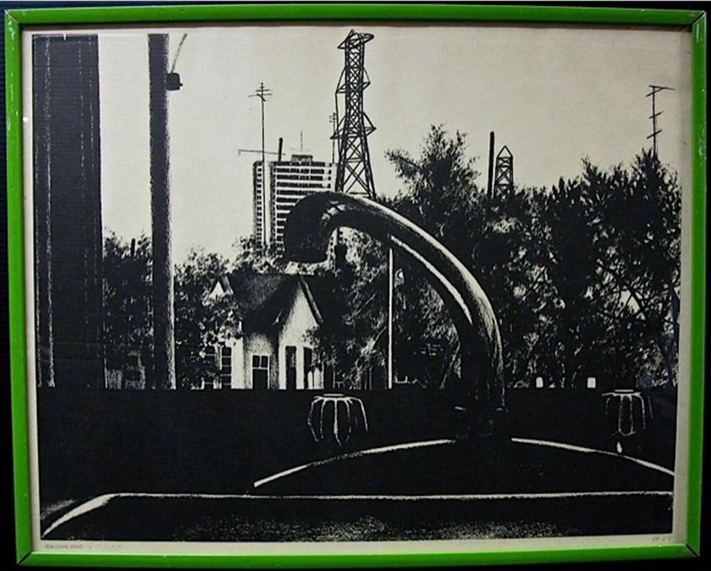 Christiane Pflug (1936-1972) - Untitled (Window View)  Lithograph; Name Stamped And Numbered 37/150 Lower Left; Dated 1968 Lower Right (Image, 18.8” X 23.8”)