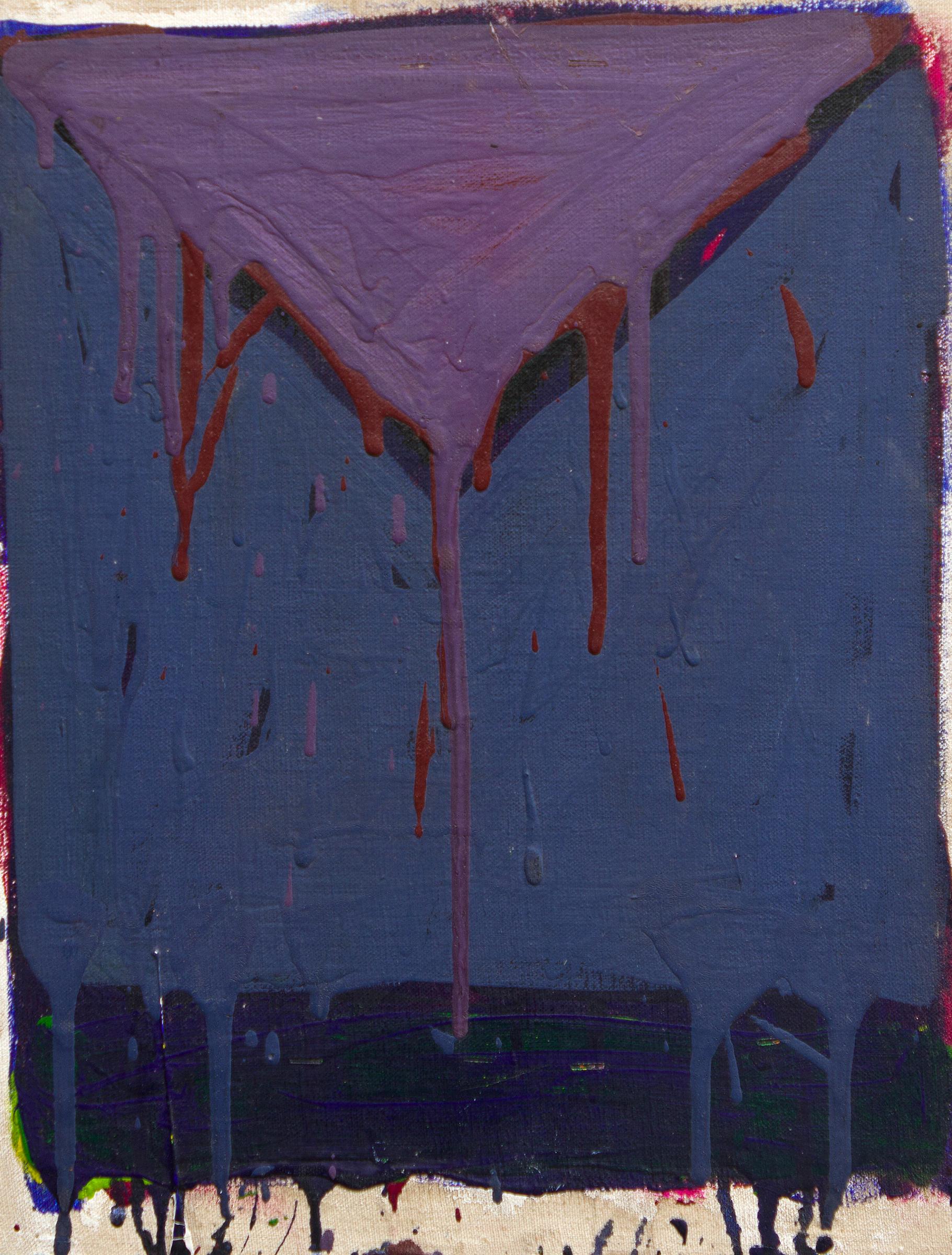 Serge Lemoyne (1941-1998) - Serge Lemoyne, Sans titre / Untitled ( De la série / From the series « Petite superposition »), 1982